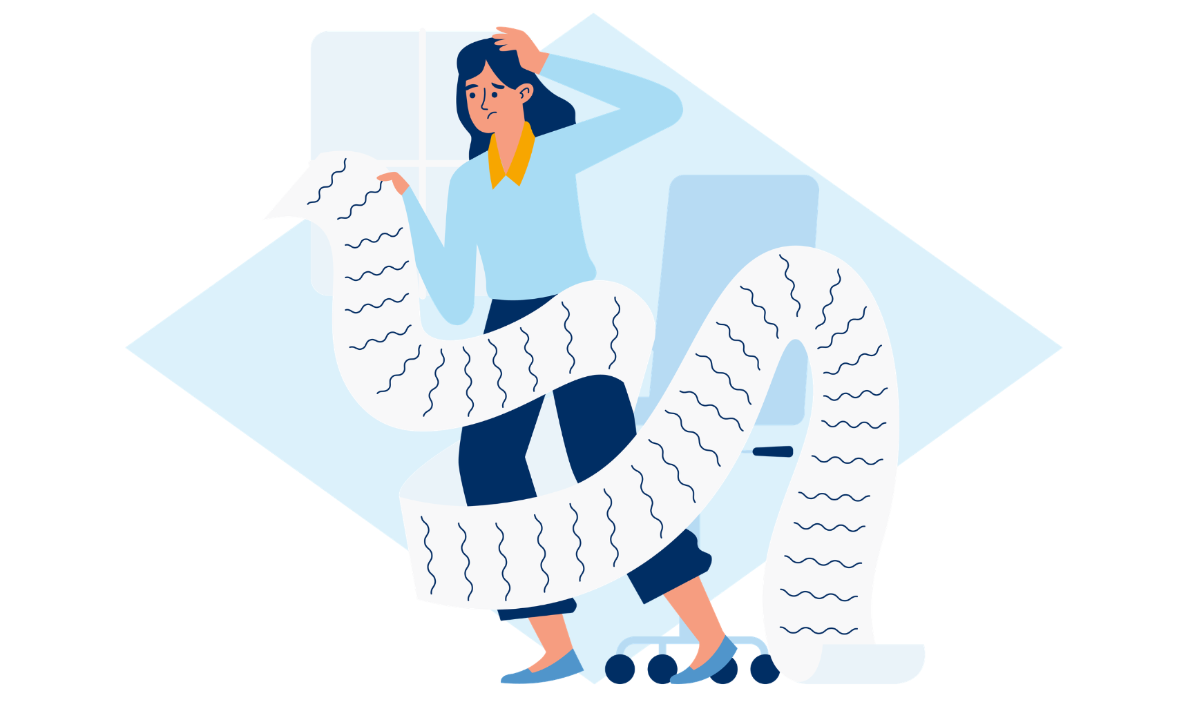 Finance professional struggling with fragmented reporting processes